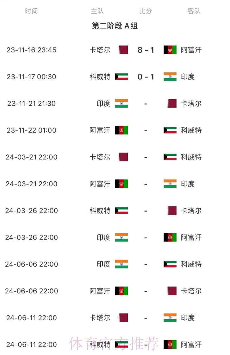 2026世界杯每日赛程高清版赛事详情直播平台